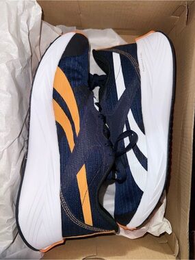 Reebok Energen Tech Plus Navy & Orange Women's Running Sneakers- Size 8.5 New